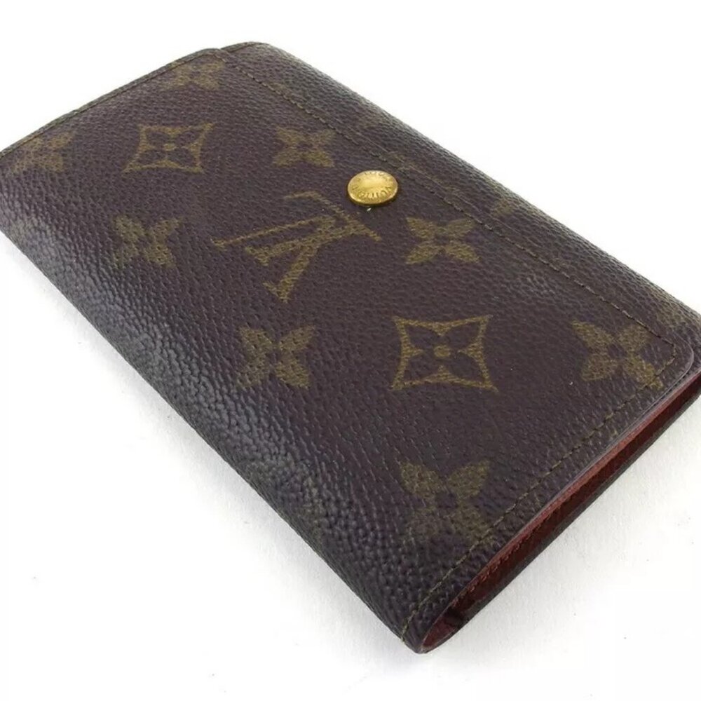 Louis Vuitton Two-folded wallet monogram beige monogram - Picture 4 of 16